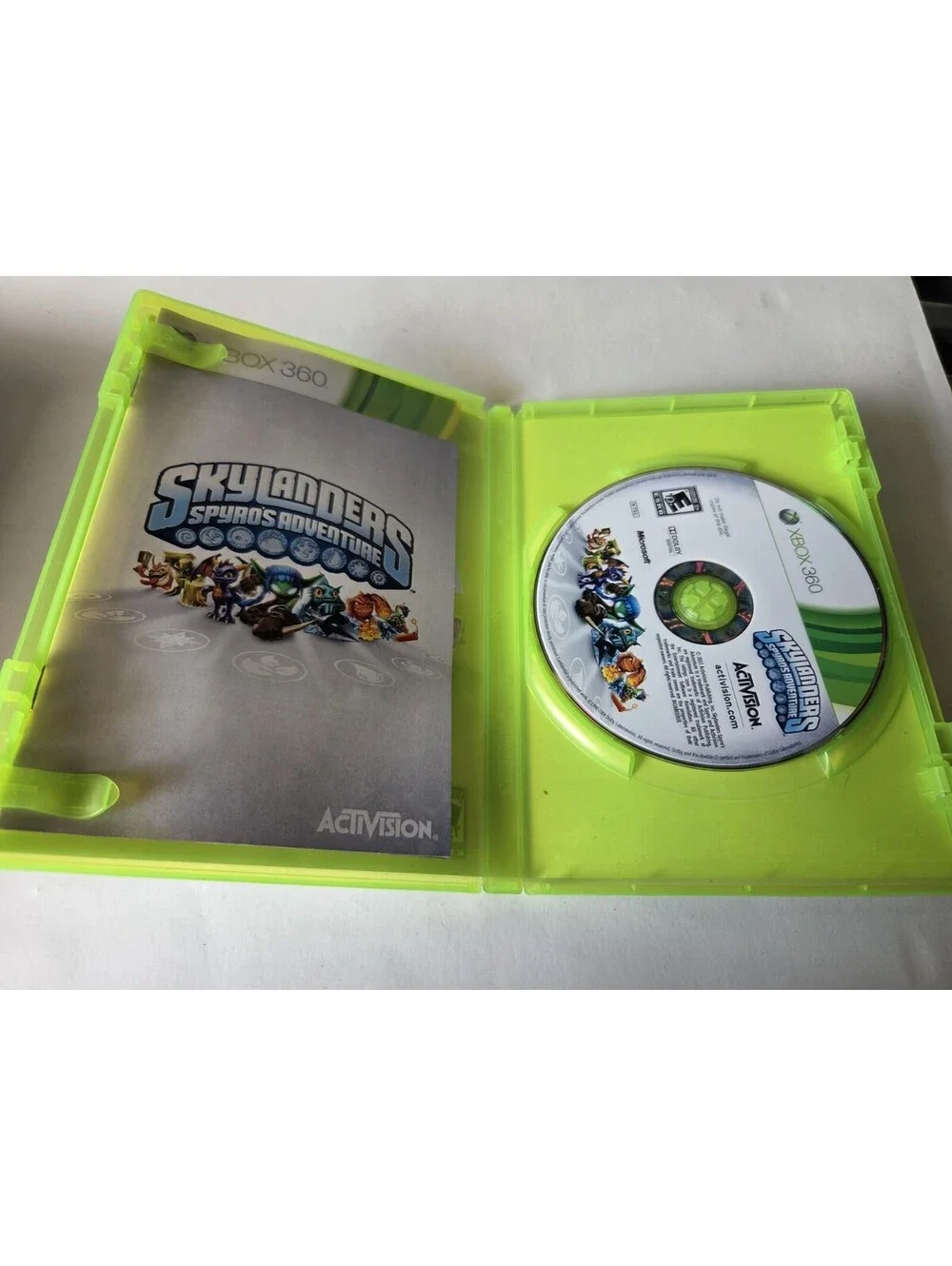 Skylanders Spyro's Adventure Xbox 360- CIB/Tested